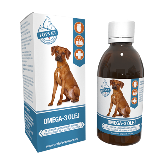 TOPVET OMEGA-3 OLEJ 200ml