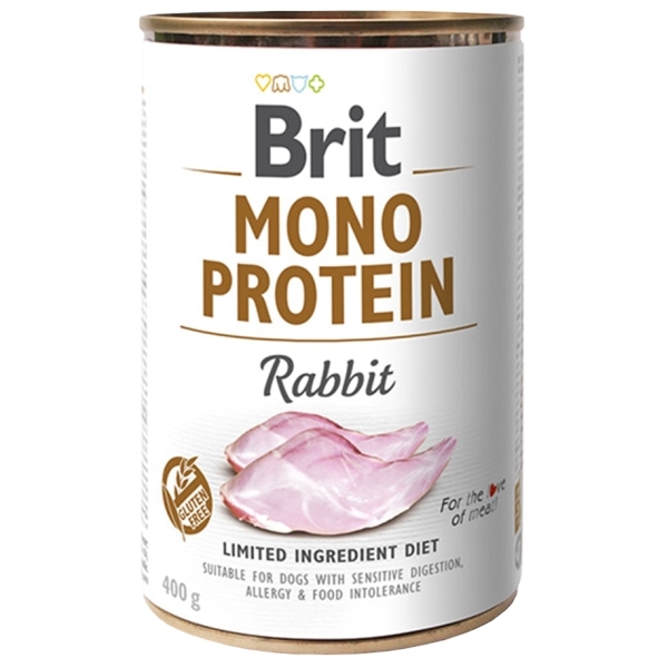 Brit Dog konz Mono Protein Rabbit 6x400g