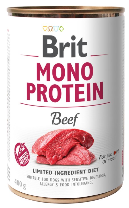 Brit Dog konz Mono Protein Beef 6x400g