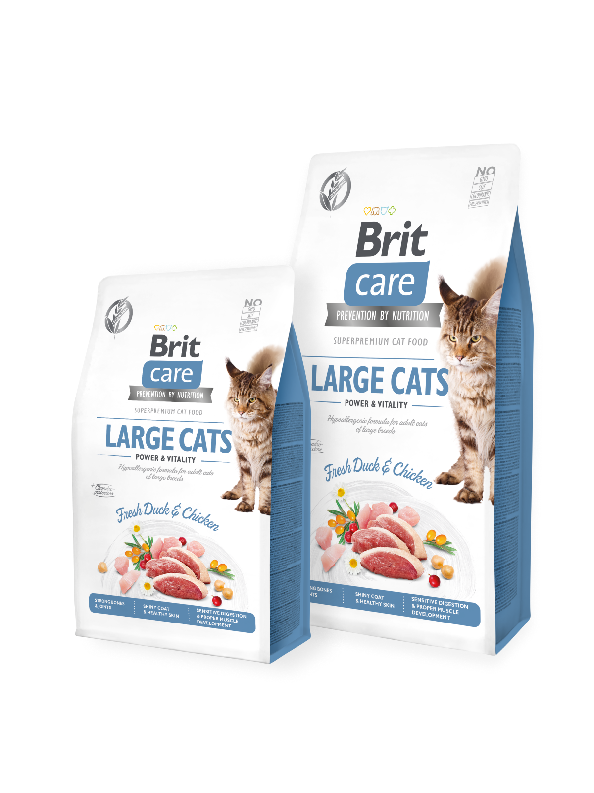 Brit Care Cat GF Large cats Power&Vitality 400g