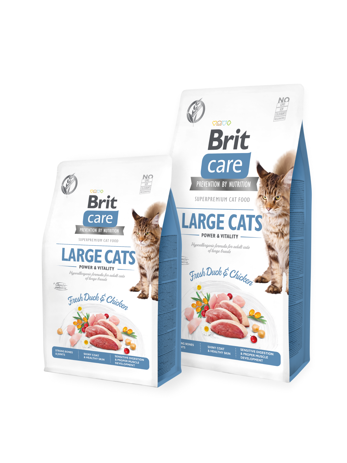 Brit Care Cat GF Large cats Power&Vitality 2kg