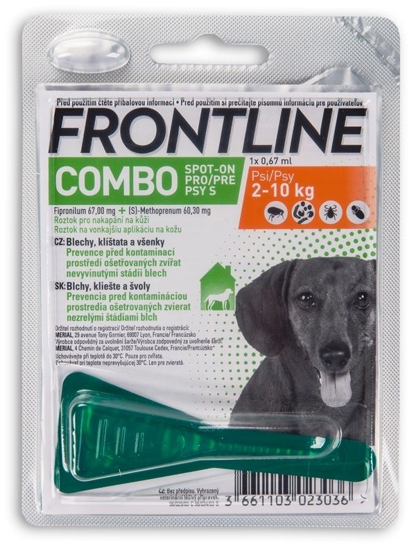 Frontline COMBO Spot-on Dog S 1x0,67ml
