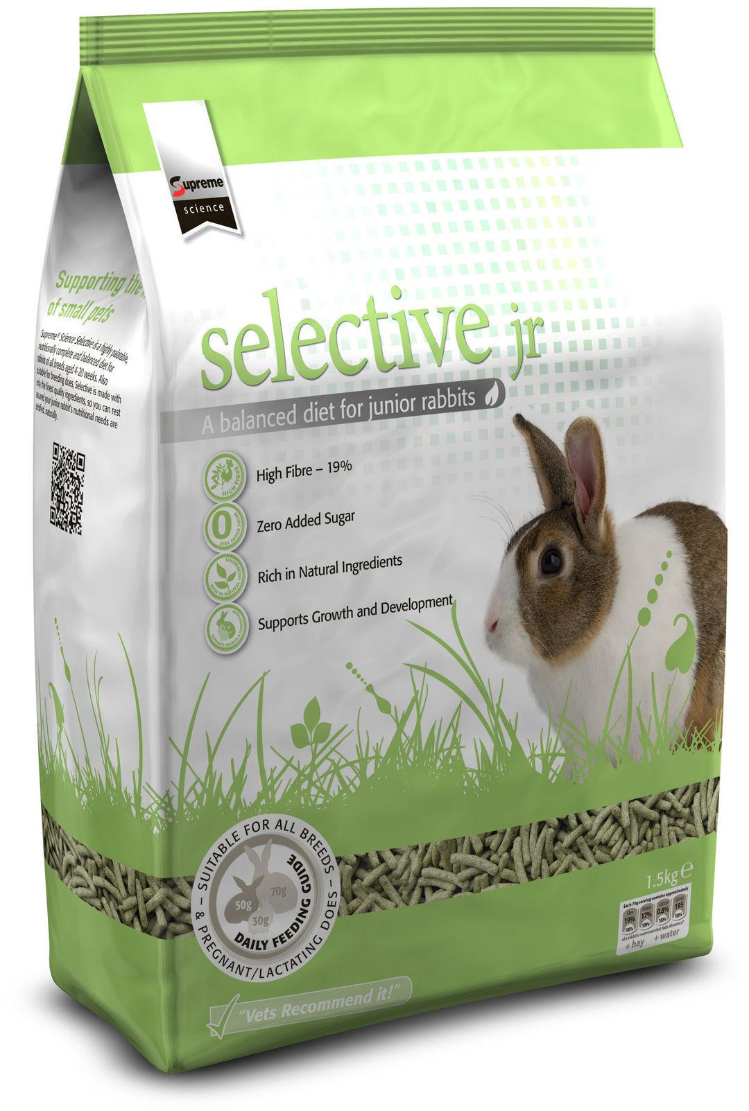 Supreme Science Selective Rabbit Junior - králík 1,5kg