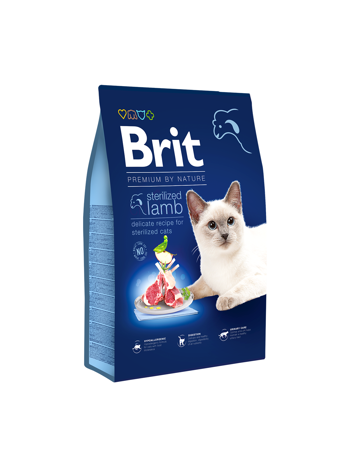 Brit Premium Cat Sterilised Lamb 800g