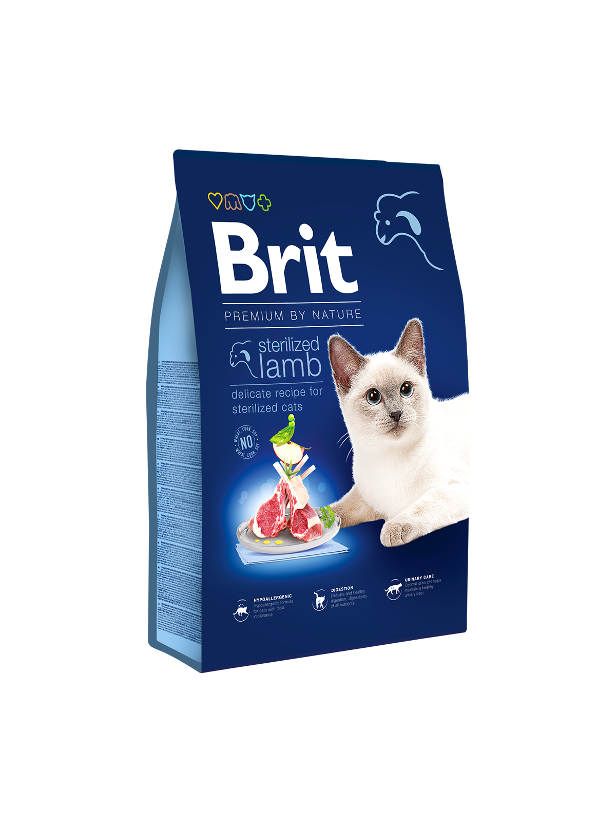 Brit Premium Cat Sterilised Lamb 1,5kg