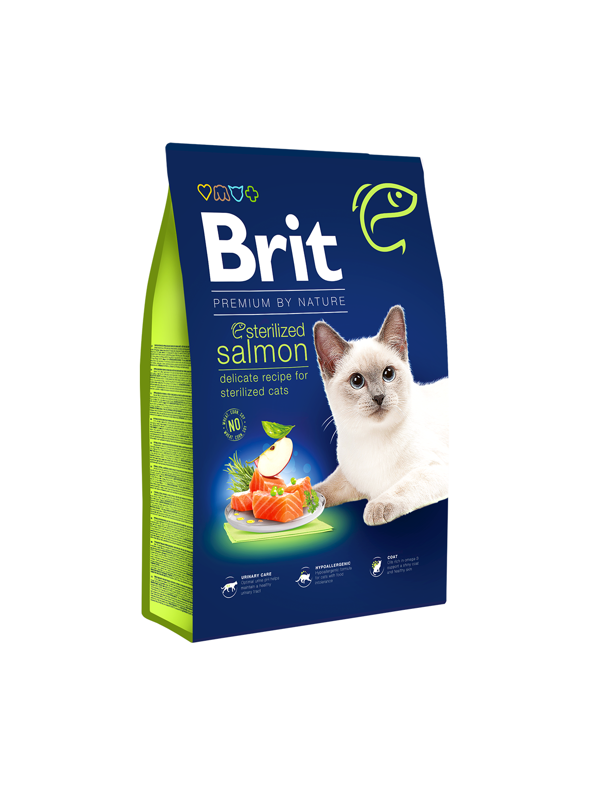 Brit Premium Cat Sterilised Salmon 800g