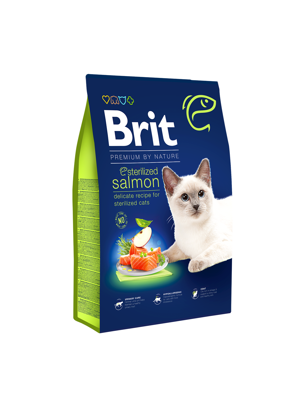 Brit Premium Cat Sterilised Salmon 8kg