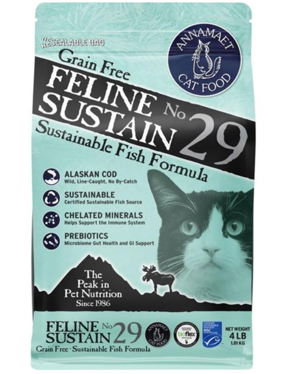 Annamaet Grain Free Feline Sustain No.29 5,44kg