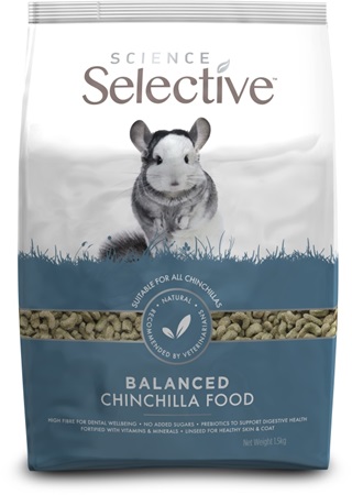 Supreme Science Selective Chinchilla - činčila 1,5kg