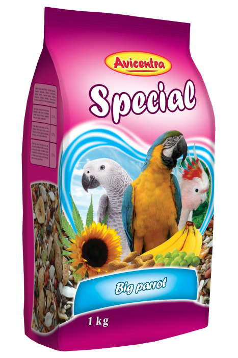 Avicentra Speciál Velký papoušek 15kg