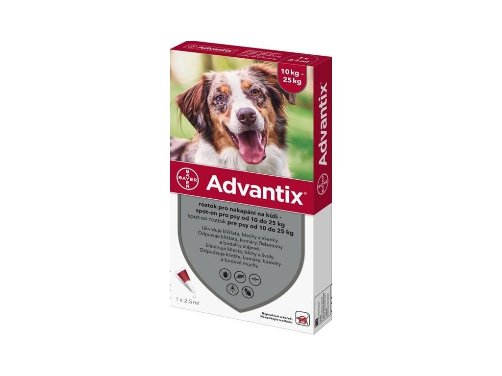 Advantix Spot On 1x2,5ml 10-25kg