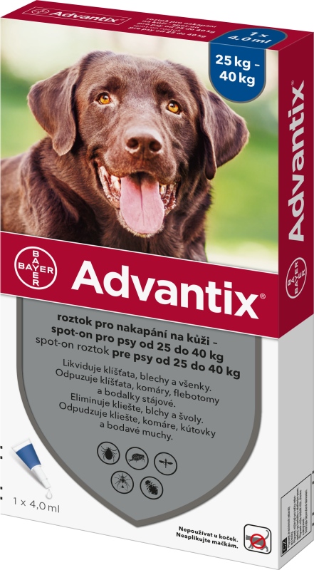 Advantix Spot On 1×4ml 25–40kg