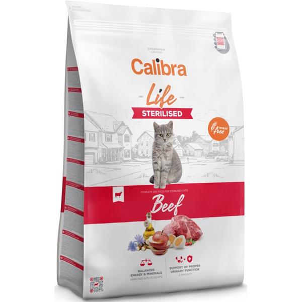 Calibra Cat Life Sterilised Beef 1,5kg