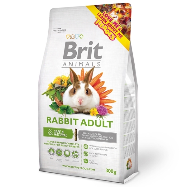 Brit Animals Rabbit Adult Complete 3kg