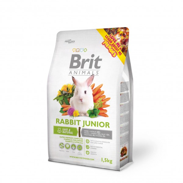 Brit Animals Rabbit Junior Complete 1,5kg