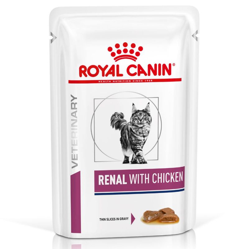 Royal Canin VD Feline Renal kuře 12 x 85 g