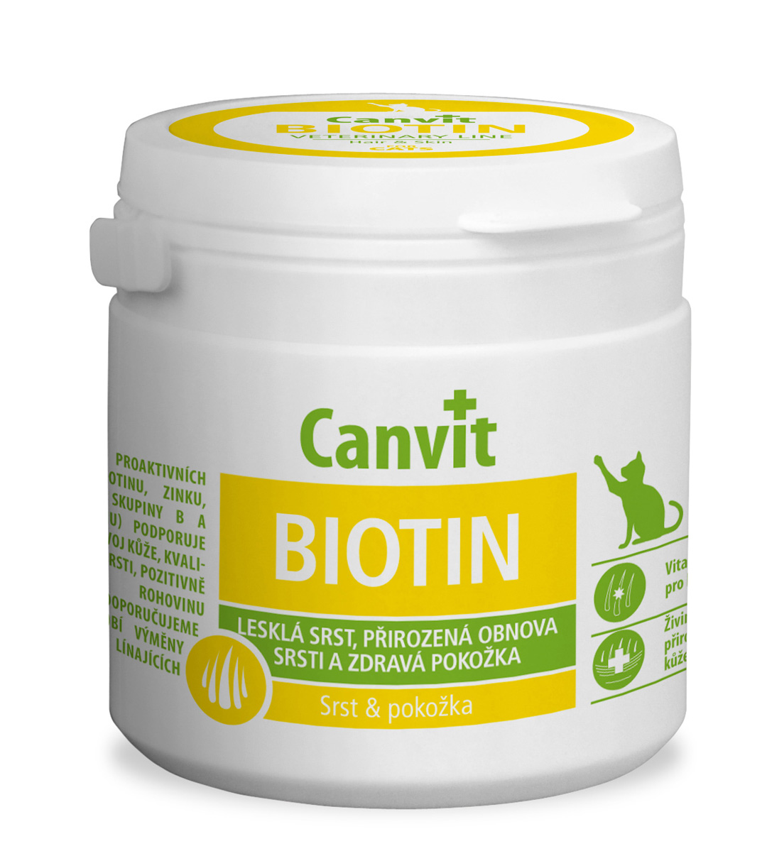 Canvit Biotin pro kočky 100g