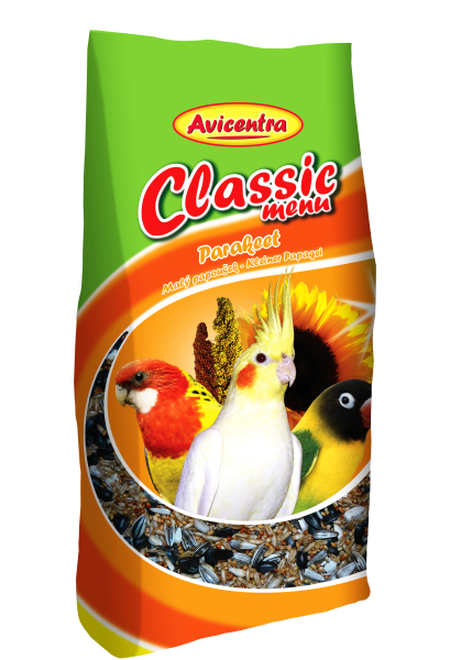 Avicentra Classic menu malý papoušek 20kg