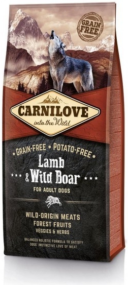 Carnilove Dog Adult Lamb & Wild Boar 12kg