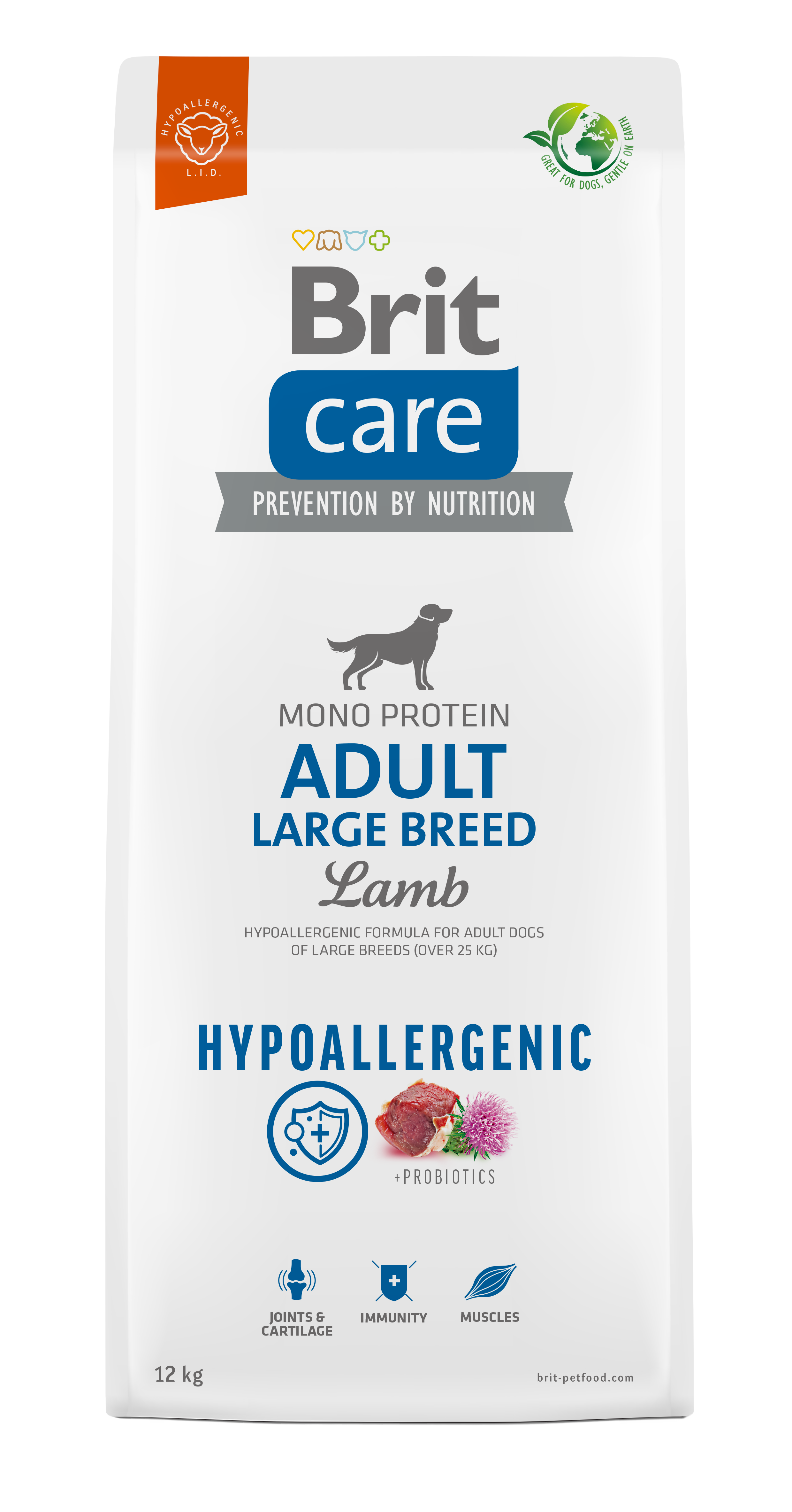 Brit Care Dog Hypoallergenic Adult Large Breed 3kg