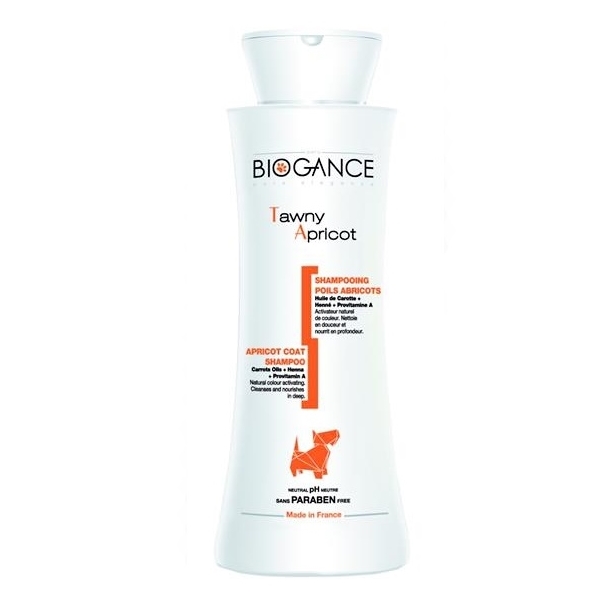 Biogance šampon Tawny apricot - pro žlutohněd.srst 250ml