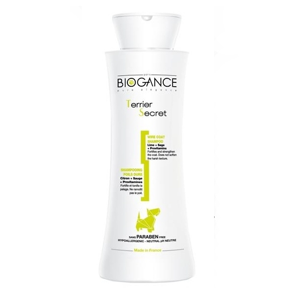 Biogance šampon Terrier secret - pro hrubou srst 250 ml