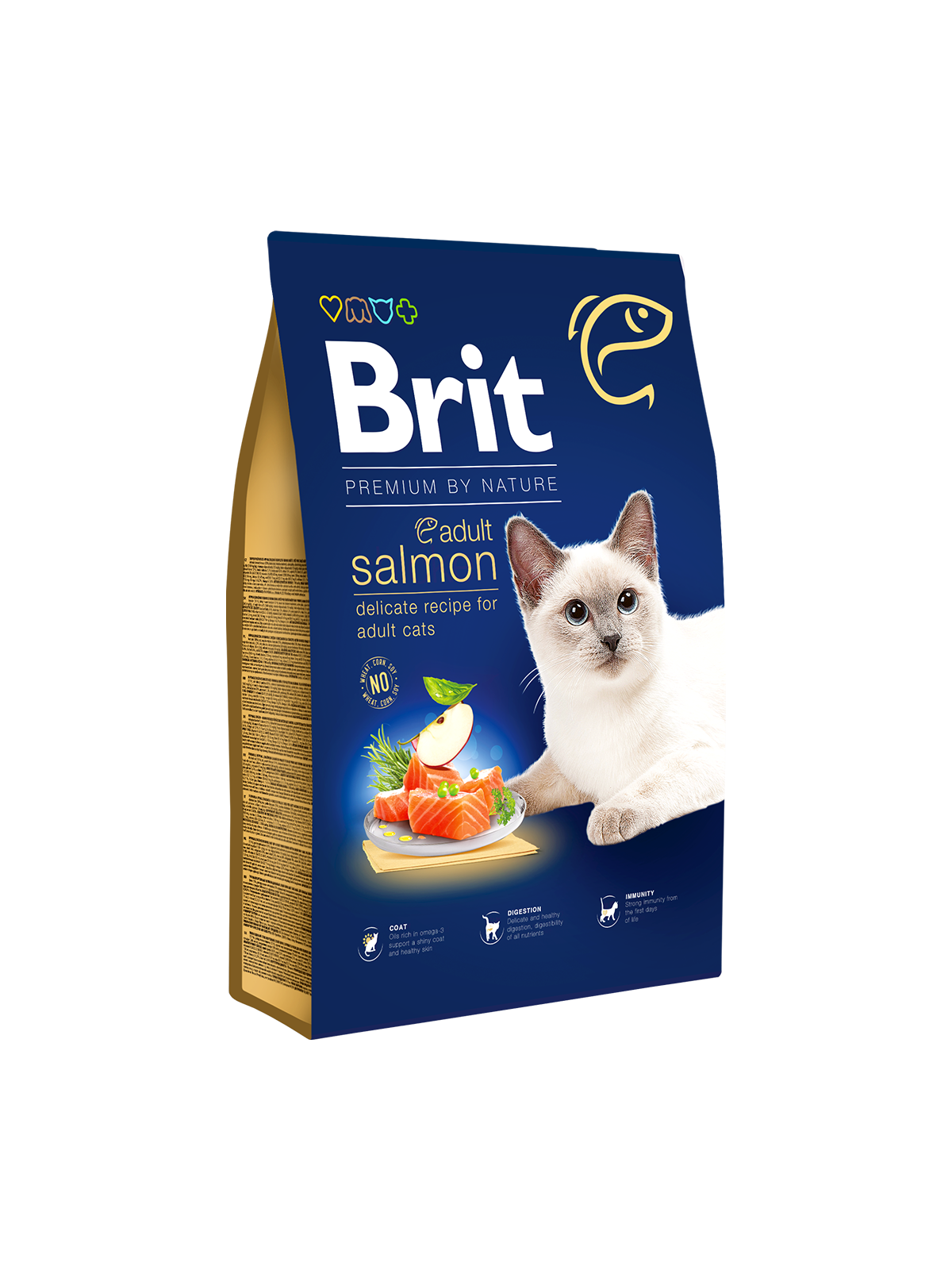 Brit Premium Cat Adult Salmon 8kg