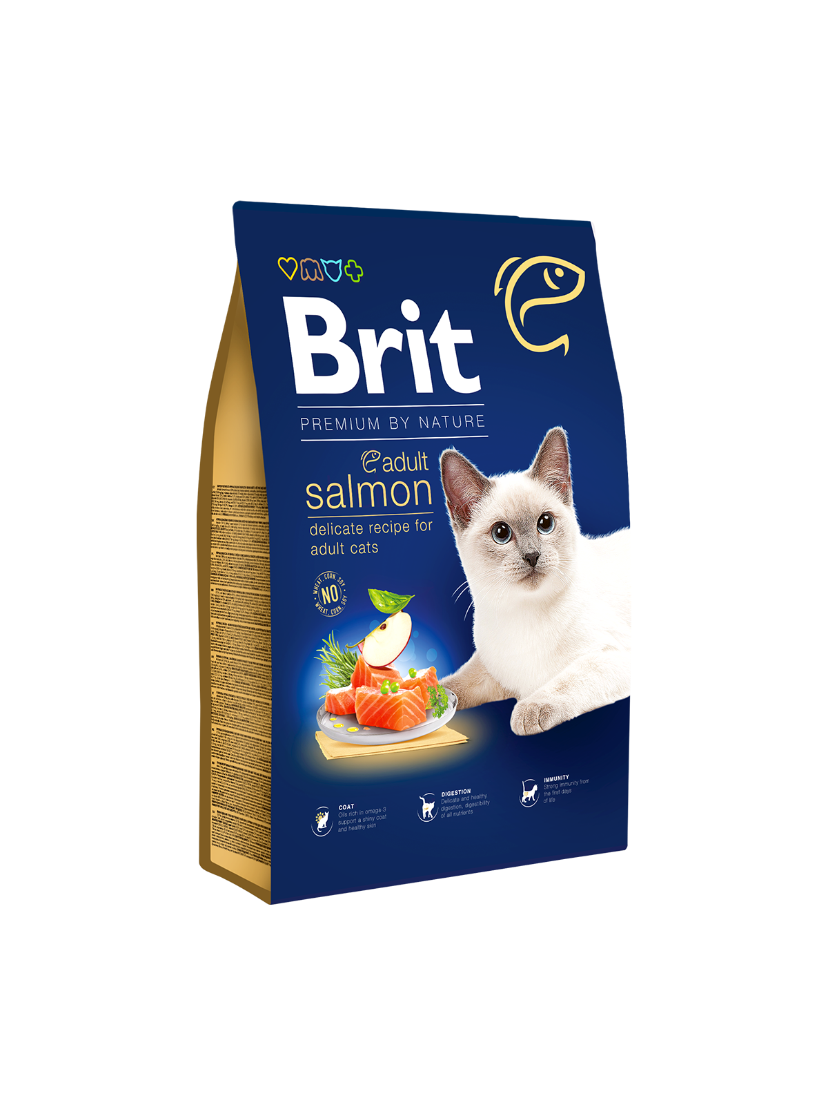 Brit Premium Cat Adult Salmon 800g