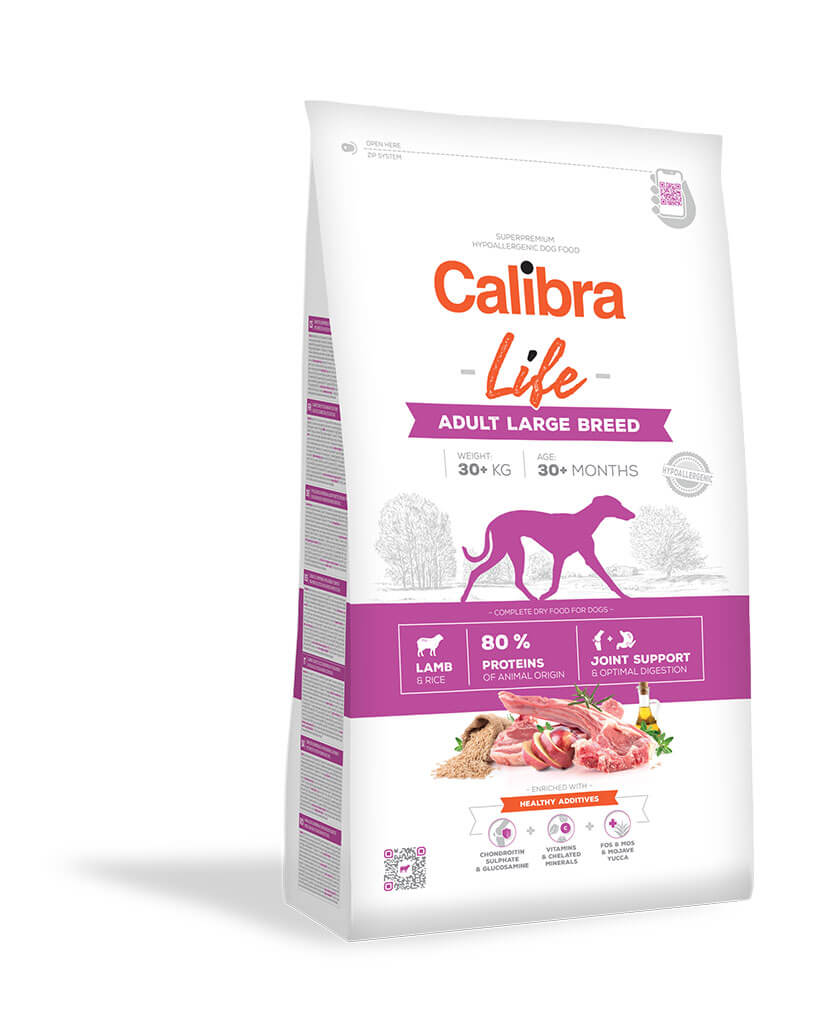 Calibra Dog Life Adult Large Breed Lamb 2,5kg