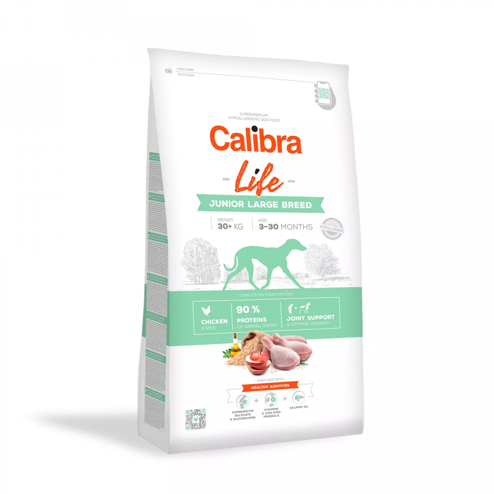 Calibra Dog Life Junior Large Breed Chicken 2,5kg