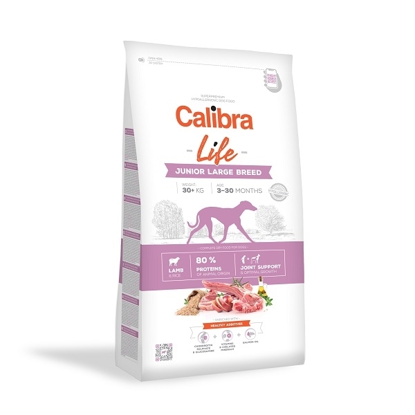 Calibra Dog Life Junior Large Breed Lamb 12kg