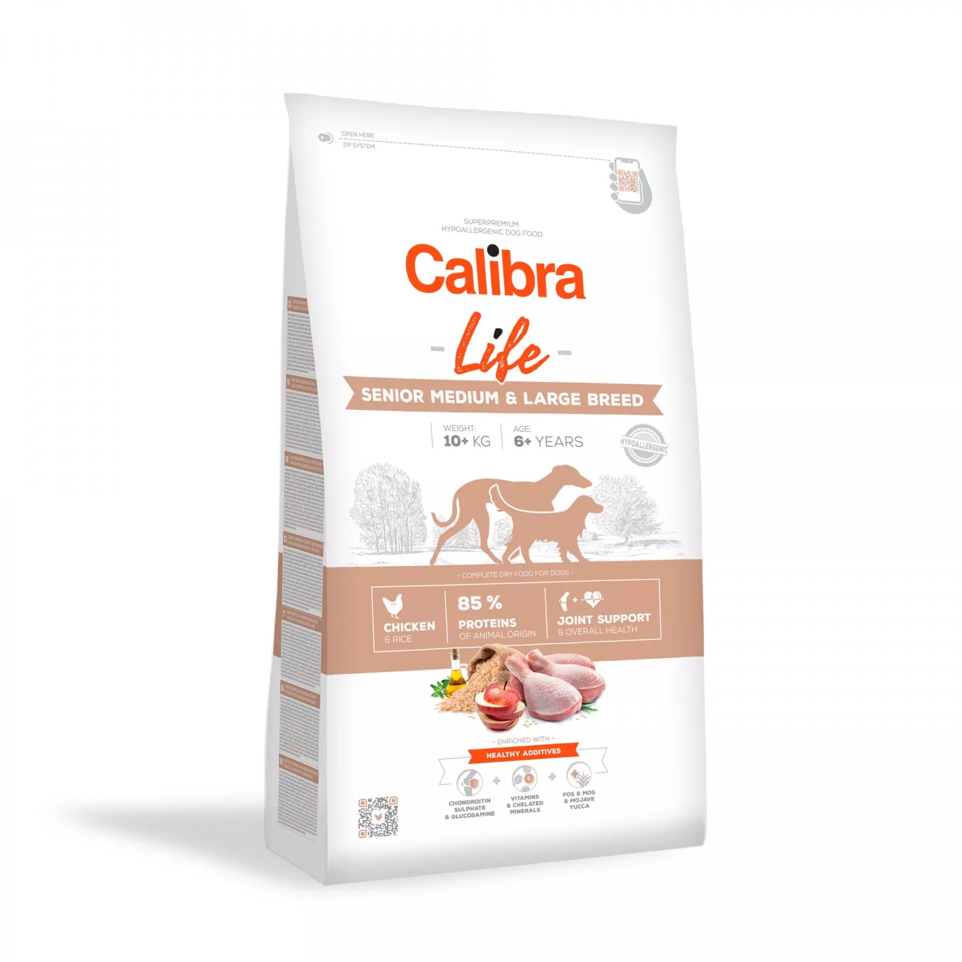 Calibra Dog Life Senior Medium&Large Chicken 2,5kg