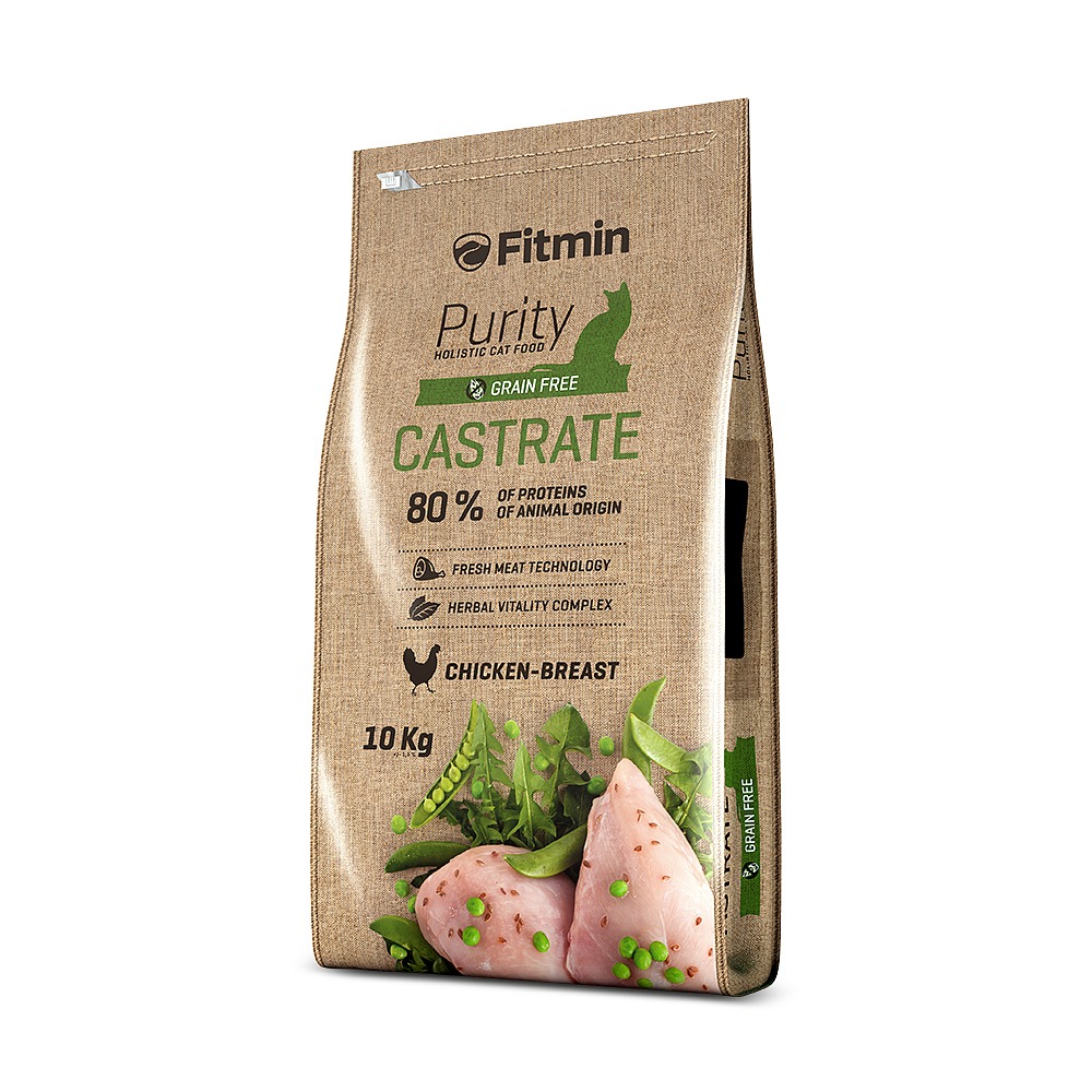 Fitmin cat Purity Castrate krmivo pro kočky 1,5kg