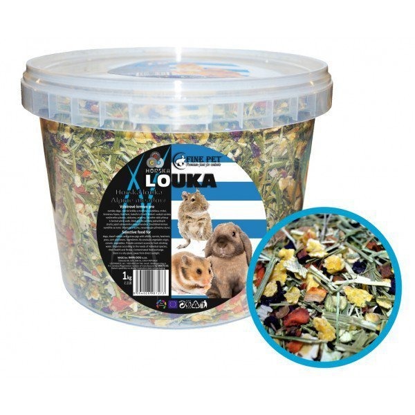 FINE PET Horská louka pro hlodavce 400g