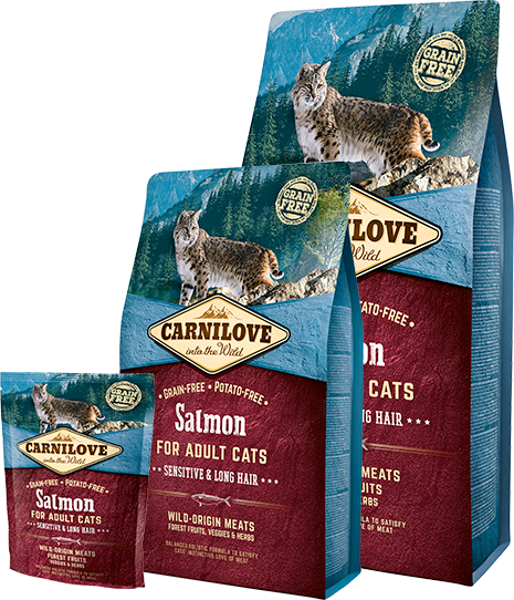 Carnilove Cat Salmon for Adult Sensitiv & LH 400g