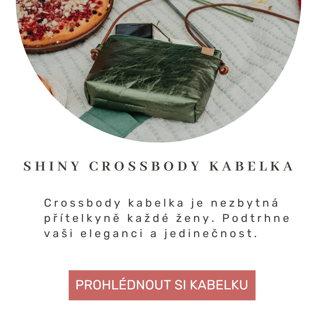 Crossbody kabelka letni kolekce shiny 