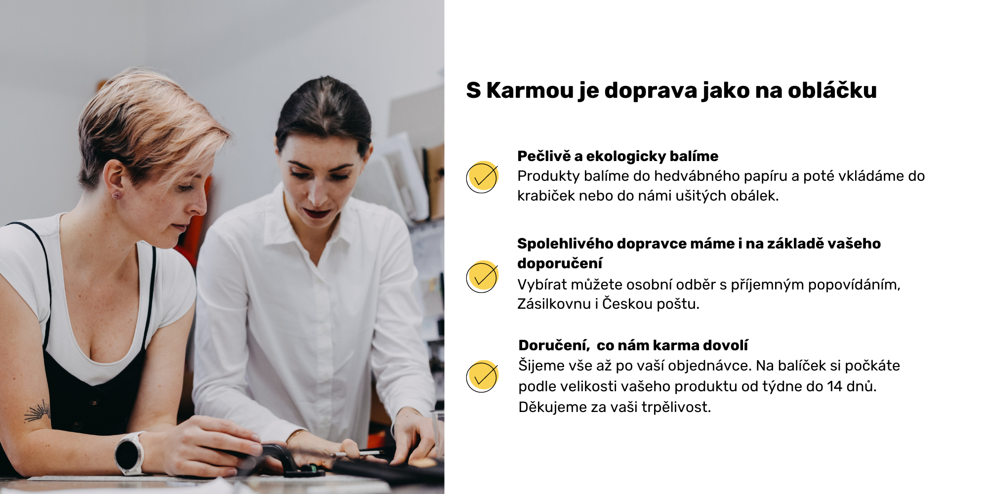 Doprava u Karmy