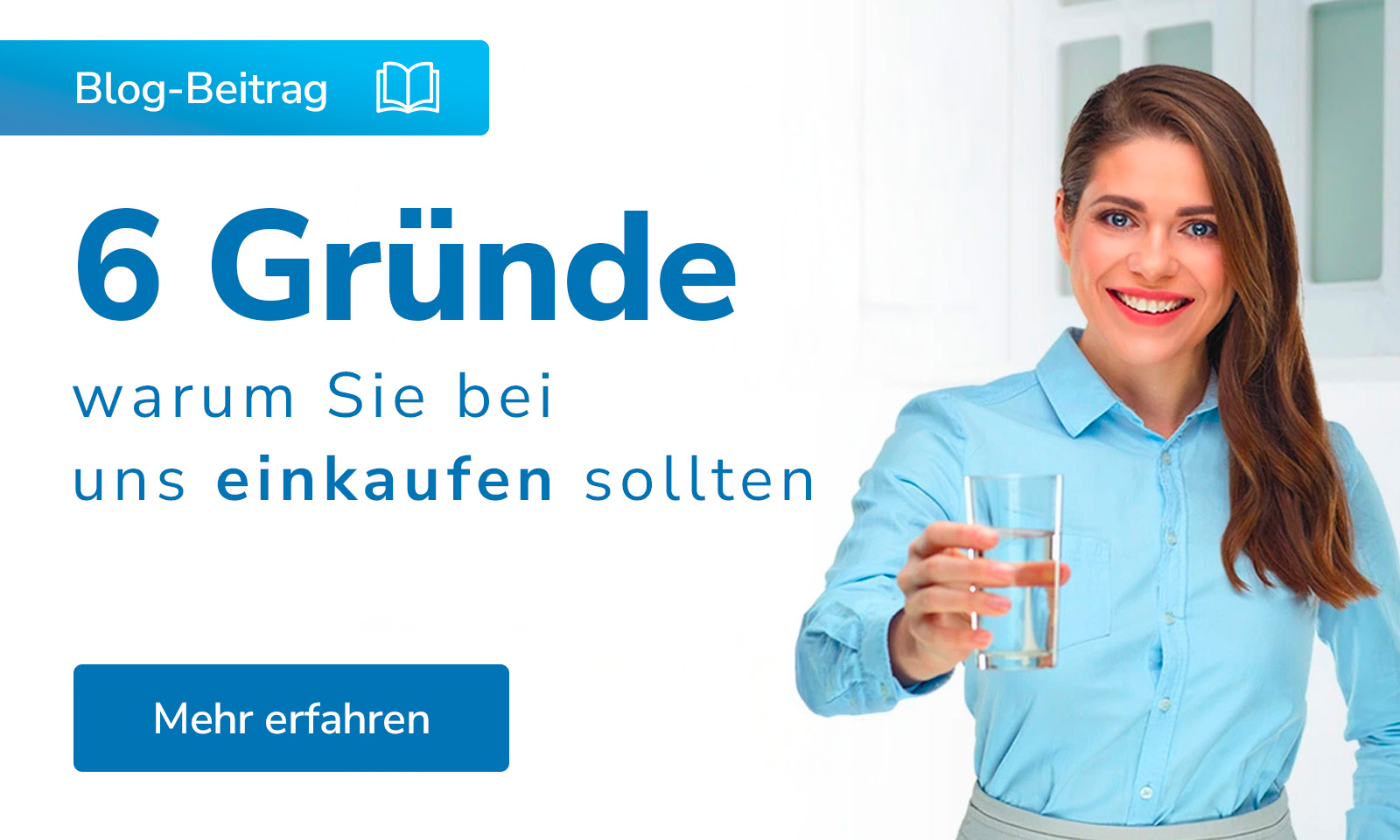 6 Gründe, warum Sie bei uns einkaufen sollten