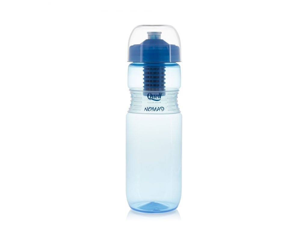 Filterflasche Quell NOMAD (Flaschenfarbe Blau)