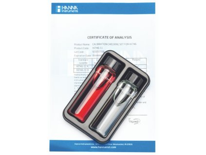 Kalibrační sada pro kolorimetr Checker HC® na stanovení železa