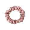 Hedvábné scrunchie v růžové barvě