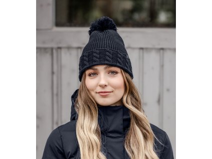 E·L·T Ophelia – pletená čiapka, Deepblue