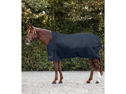 Výbehová deka s vysokým krkom Waldhausen NORDIC 600D – Navy, 200g