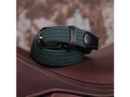 Elastický jazdecký opasok – zelený