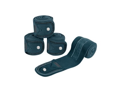 Flísové bandáže Nepal Waldhausen – Petrol blue