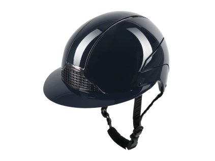 SWING H24 Lady Glossy – prilba, modrá, veľký šilt