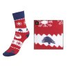 Vianočné ponožky KAVALKADE - Červená