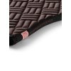 modern mocha jumping saddle pad hoppschabrak springschabrack spring zadeldekje 5