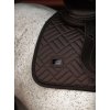 modern mocha jumping saddle pad hoppschabrak springschabrack spring zadeldekje 7