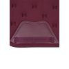 DETALLE 1 SADDLE PAD BURGUNDY